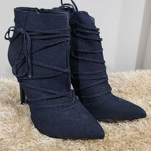 Blue Jean Booties